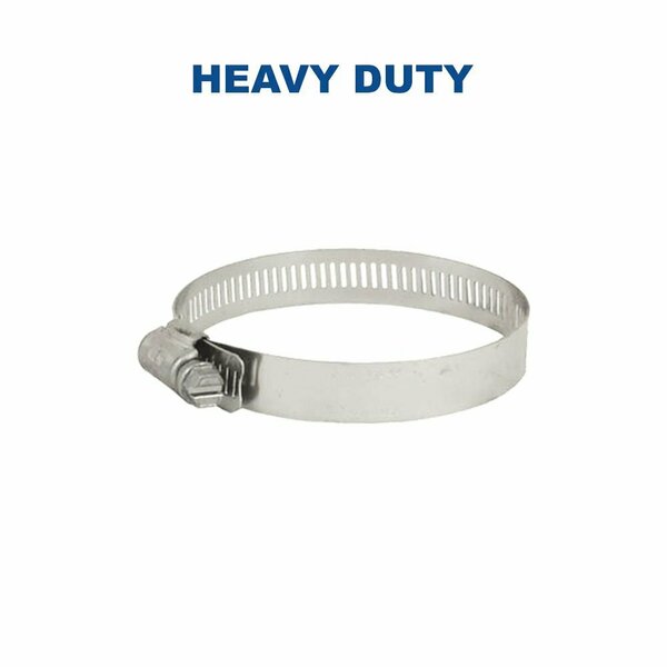 Thrifco Plumbing 64044H #44 Power Seal High Torque Hose Clamp 2-5/16 Inch to 3-1 6519544